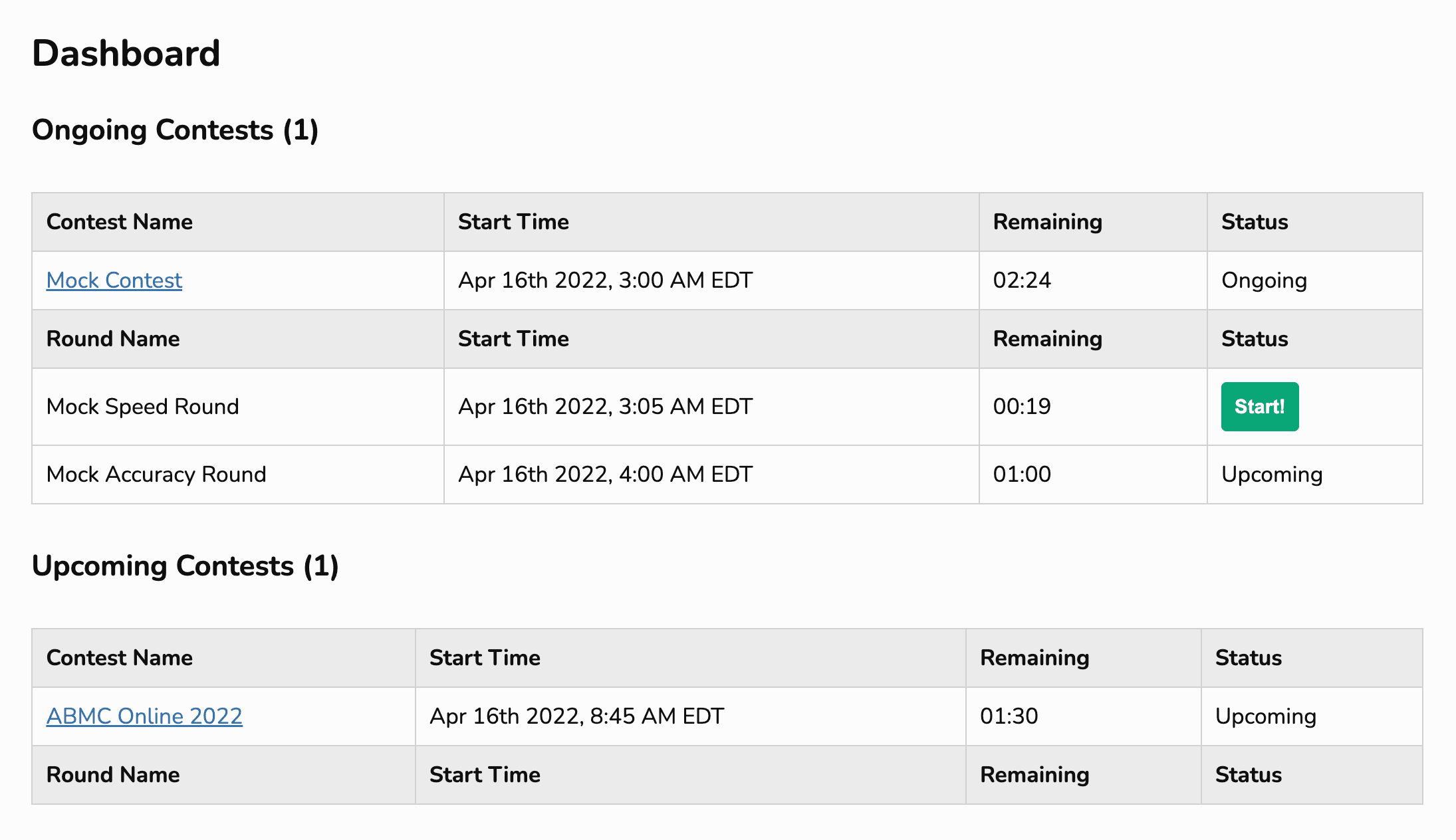 Image of competitor dashboard