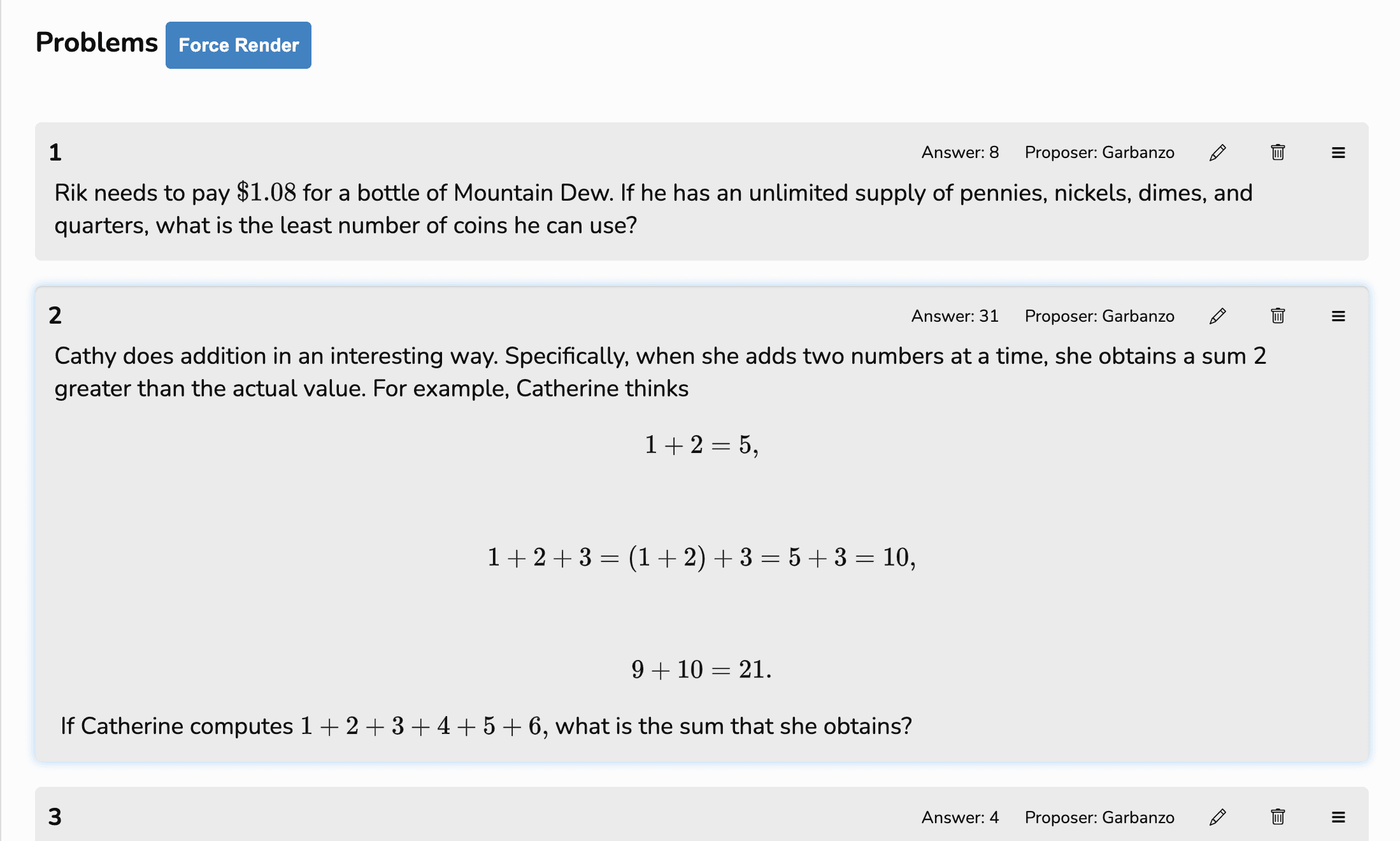 Image of example round editor